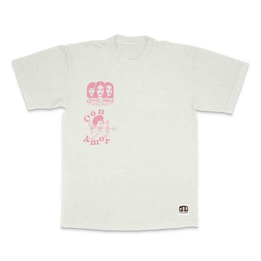 Gente Unida V-Day Tee (Off-White)
