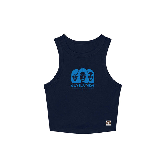 Gente Unida Racer Tank (Navy)